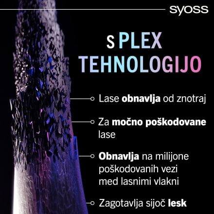 Balzam za suhe in poškodovane lase Intense Plex, 250 ml