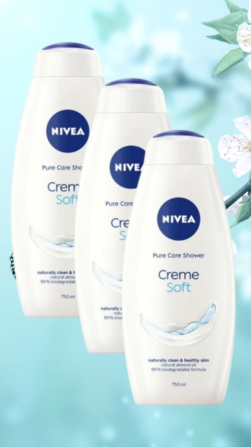 Nivea Gel za tuširanje Creme Soft 750ML
