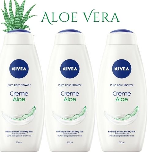 Gel za Tuširanje Nivea, Creme Aloe, 750 ml
