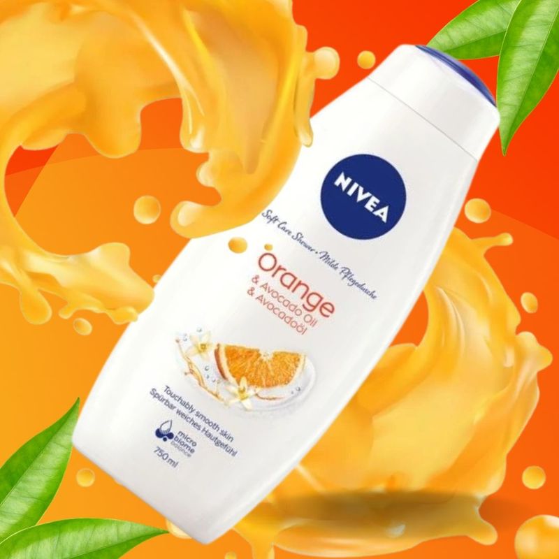 NIVEA Gel za tuširanje Orange 750ML