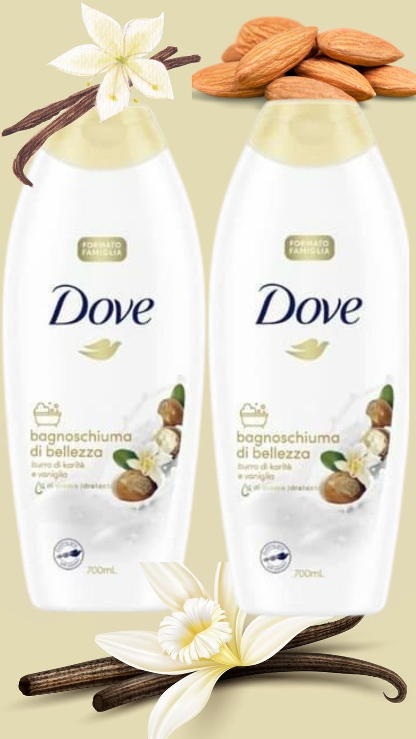 Dove gel za tuširanje Shea butter i vanilija 750ml
