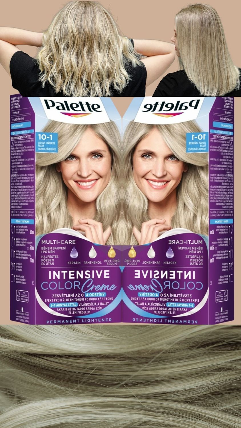 Barva za lase arktično srebrna blond 10-1