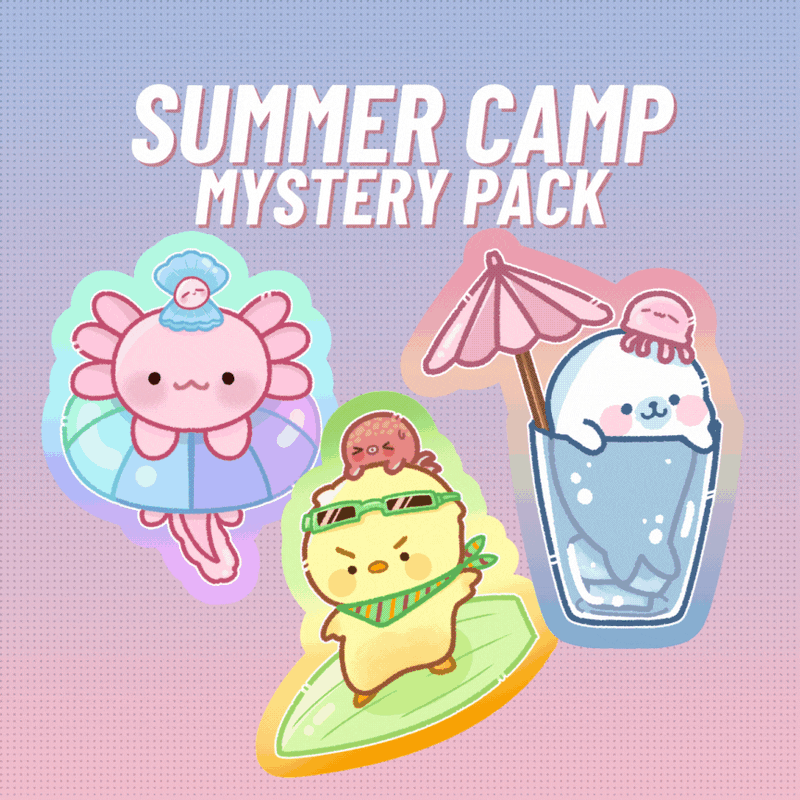 [New] Summer Camp stickers