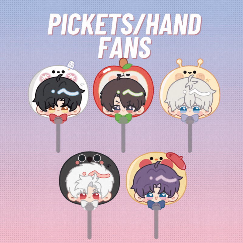 [NEW] Pickets / Hand Fans