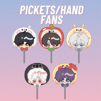 [NEW] Pickets / Hand Fans