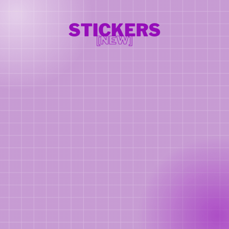 [NEW] Stickers