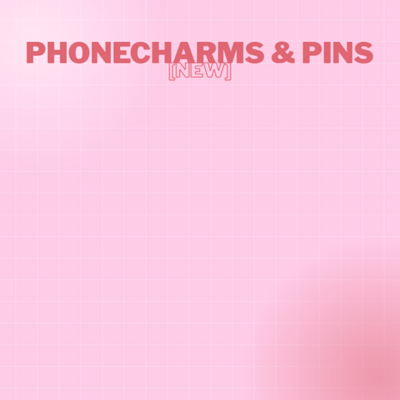 [NEW] Phonecharms &amp; Pins