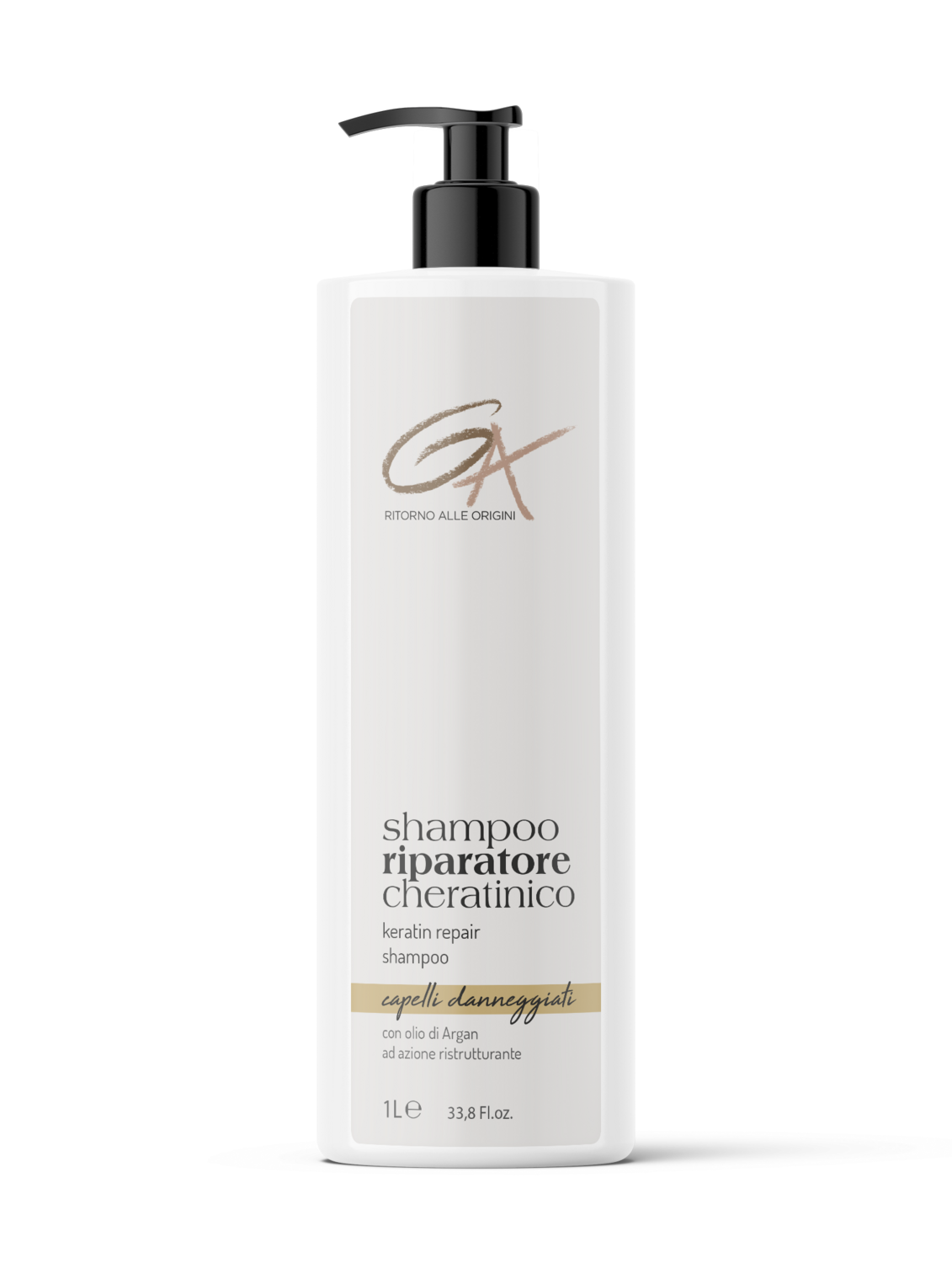 Shampoo Riparatore Cheratinico 1lt | Capelli danneggiati Shampoo Riparatore Cheratinico 1lt | Capelli danneggiati