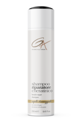 Shampoo Riparatore Cheratinico 250ml | Capelli danneggiati