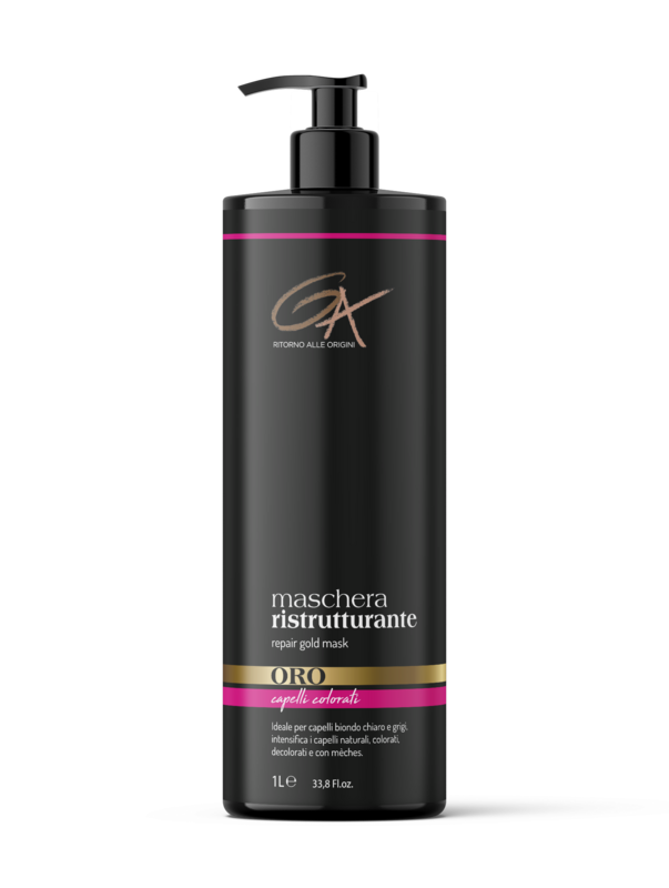 Maschera Ristrutturante Oro 1lt | Capelli Colorati Maschera Ristrutturante Oro 1lt | Capelli Colorati
