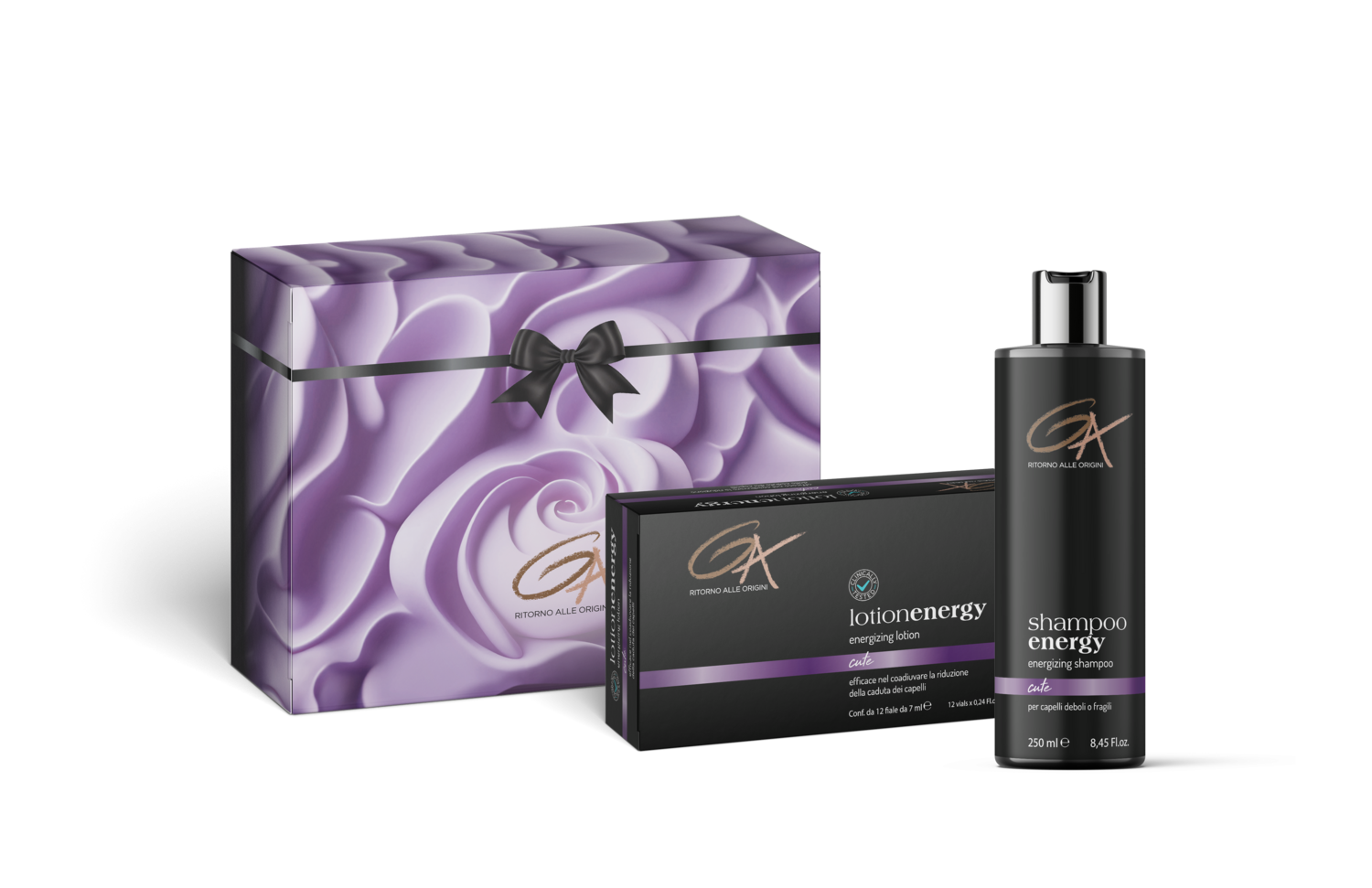 Box Shampoo + Lozione Energy  | Energizzante