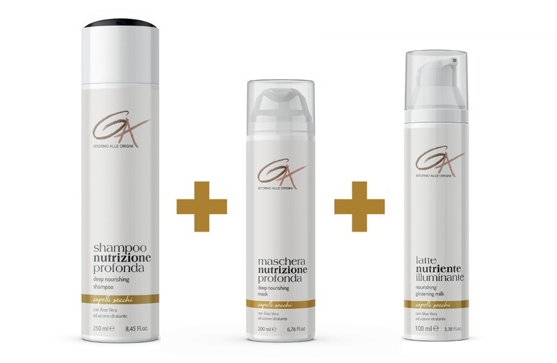 Kit Capelli secchi | Nutrizione profonda Kit Capelli secchi | Nutrizione profonda