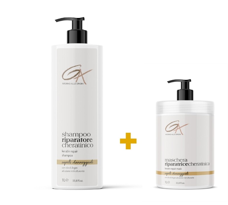 Kit famiglia Riparatore Cheratinico | Capelli Danneggiati Kit famiglia Riparatore Cheratinico | Capelli Danneggiati