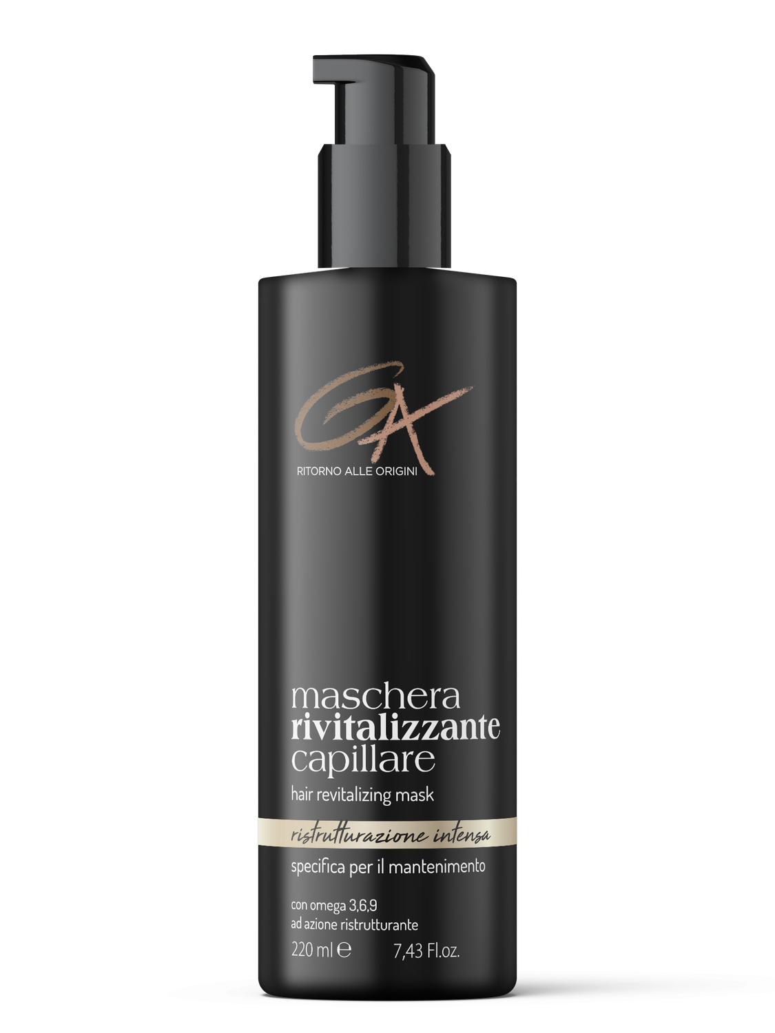 Maschera Rivitallizante Capillare 220ml | Ristrutturazione Intensa
