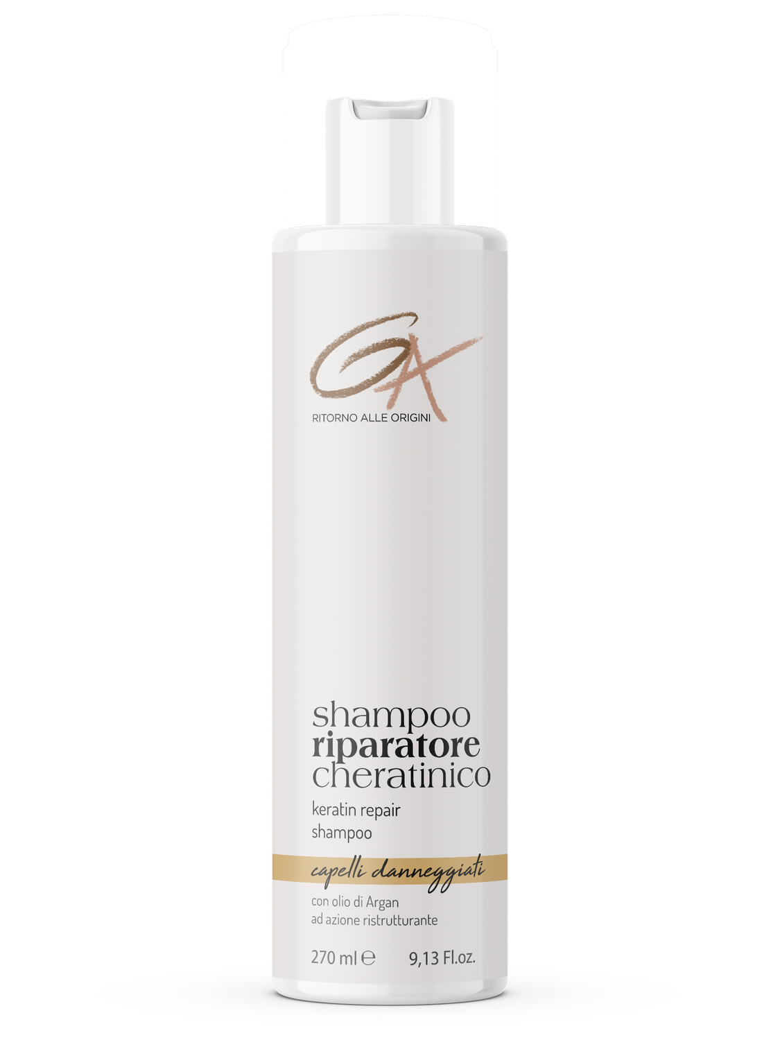 Shampoo Riparatore Cheratinico 270ml | Capelli danneggiati Shampoo Riparatore Cheratinico 270ml | Capelli danneggiati