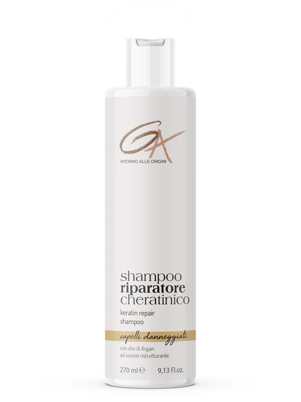 Shampoo Riparatore Cheratinico 270ml | Capelli danneggiati Shampoo Riparatore Cheratinico 270ml | Capelli danneggiati