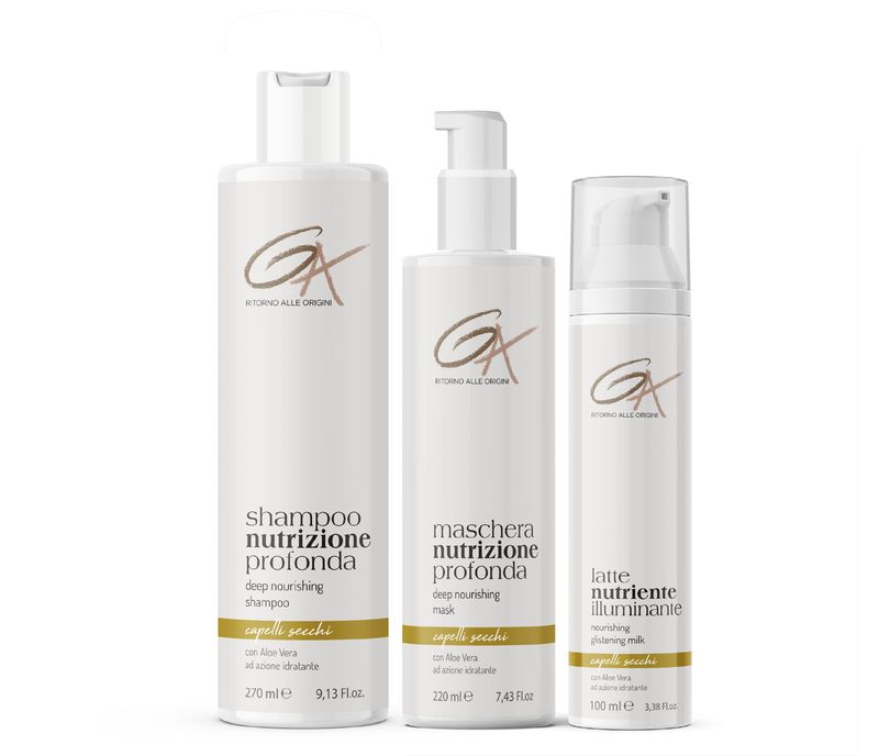 Kit Capelli secchi  | Nutrizione profonda Kit Capelli secchi  | Nutrizione profonda