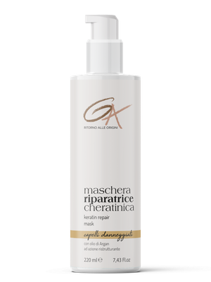 Maschera Riparatrice Cheratinica 220ml | Capelli danneggiati