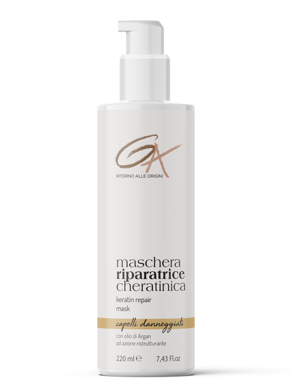 Maschera Riparatrice Cheratinica 220ml | Capelli danneggiati