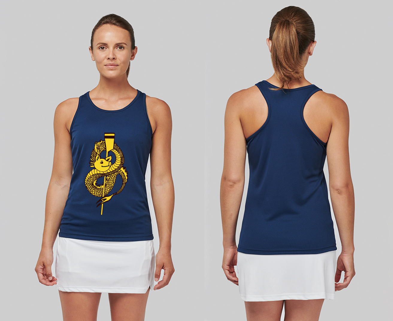 Knorsity Tanktop vrouwelijke pasvorm