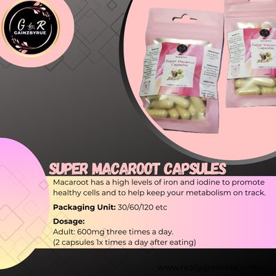 Super Macaroot and Hip&amp;Butt Weight Gain Capsules