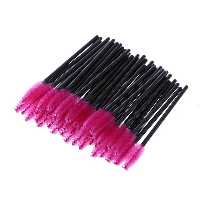 50pc Disposable Spoolies/Mascara Wand