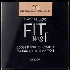 Maybelline Fit Me Loose Finishing Powder - Light Medium (20)