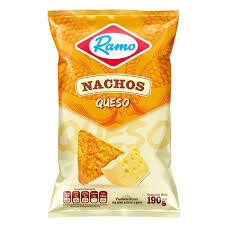 Nachos caseros queso 190g