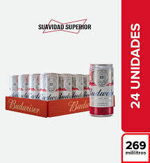 BUDWEISER 269ML LATA