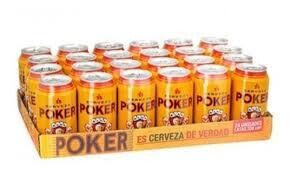 BANDEJA POKER LATA 330ML