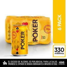 POKER LATA 330 X6