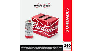 BUDWEISER LATA 269 X6