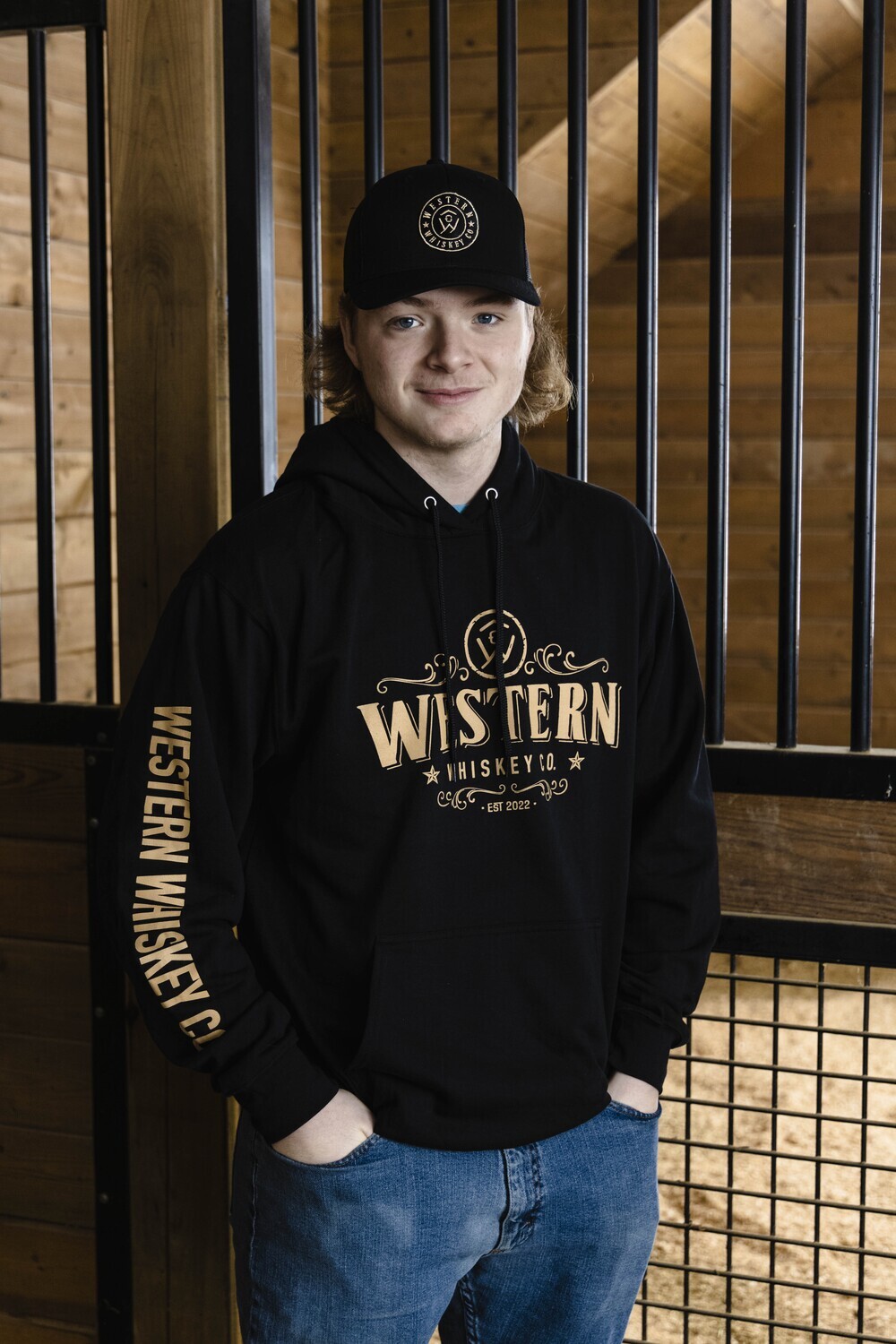 Light Weight Hoodie with Arm Brand
