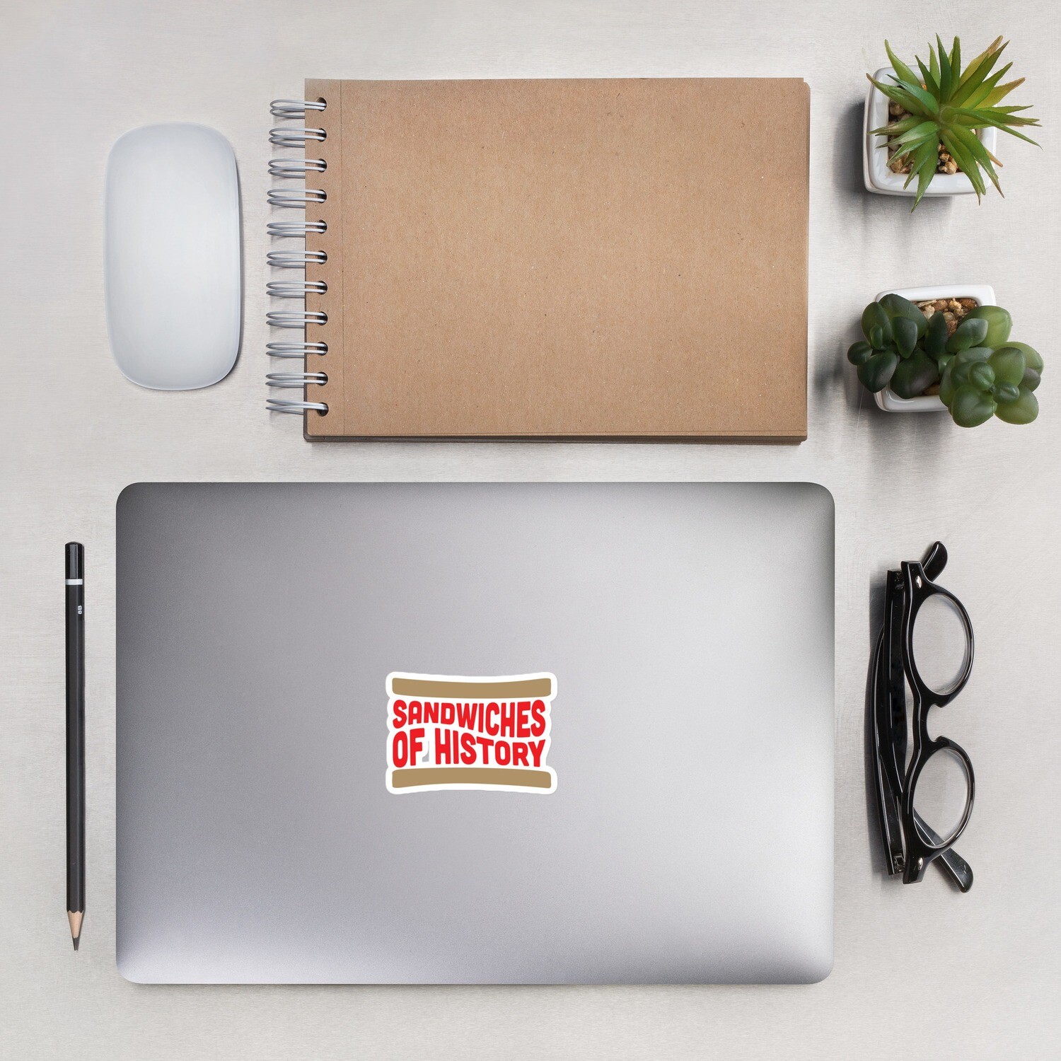 Groovy Sandwiches of History Bubble-free stickers