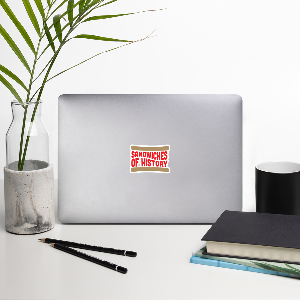 Groovy Sandwiches of History Bubble-free stickers