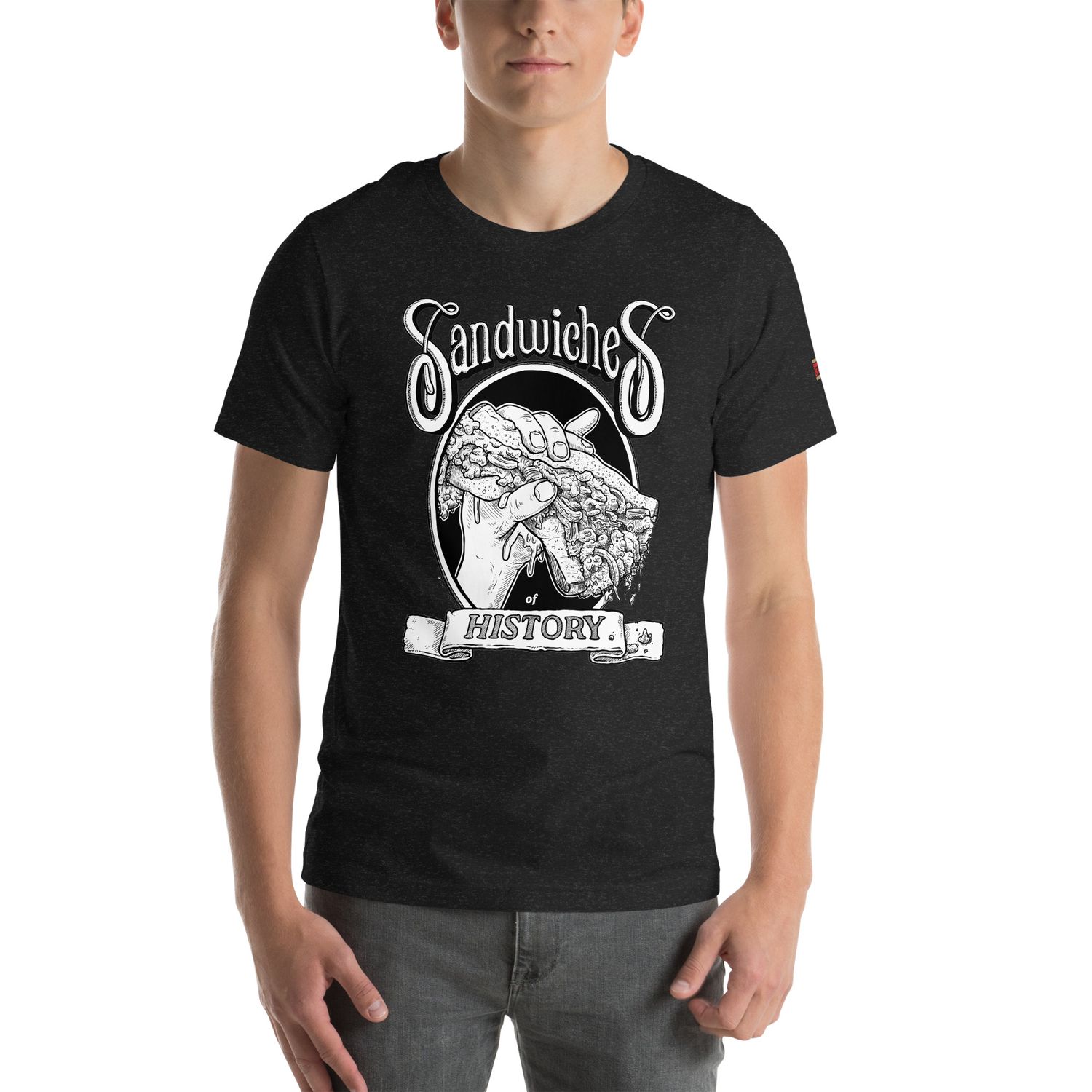 Sandwiches of History: Unisex Scott Teplin T-shirt