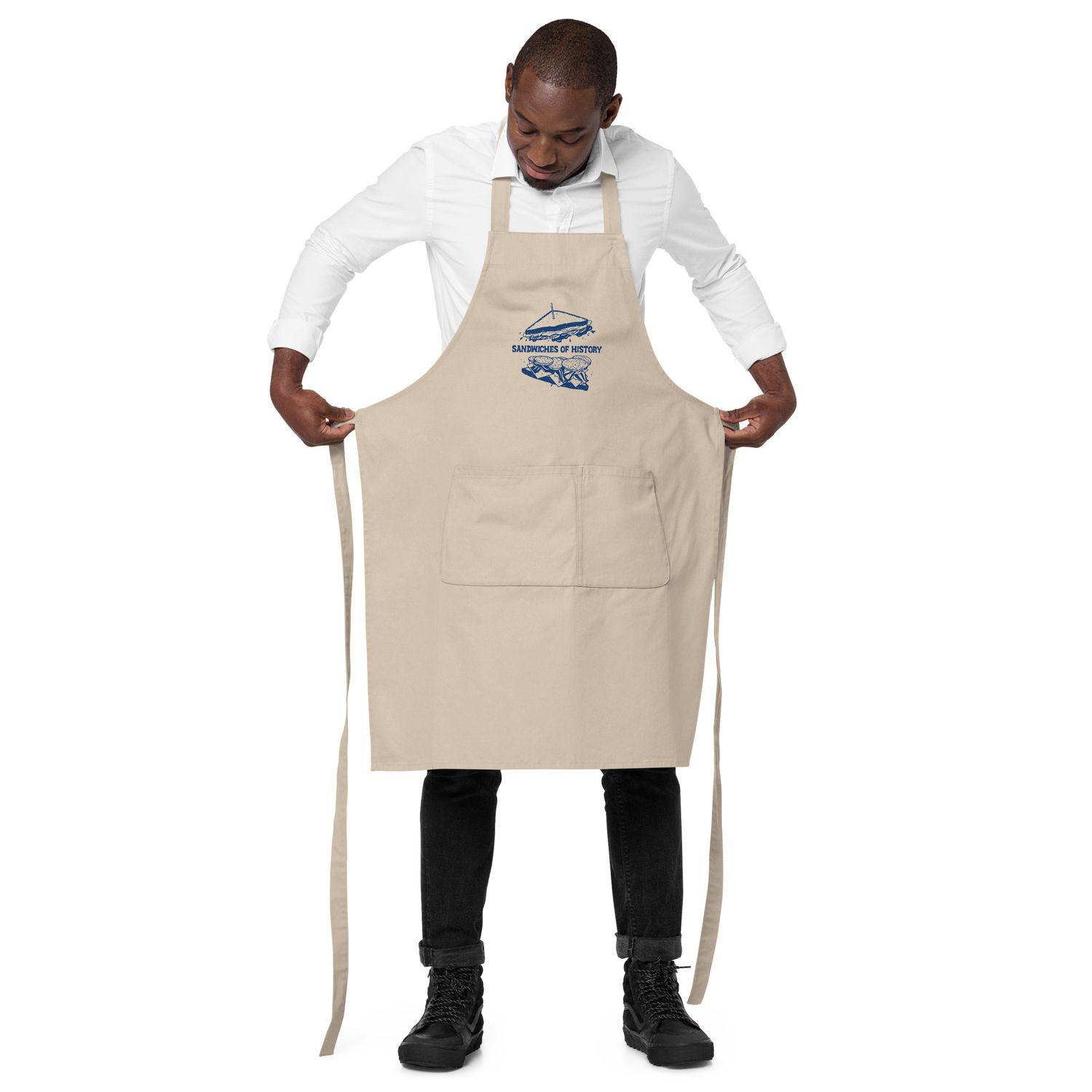 SoH Organic cotton Apron by Jodi Woolsey Kolpakov