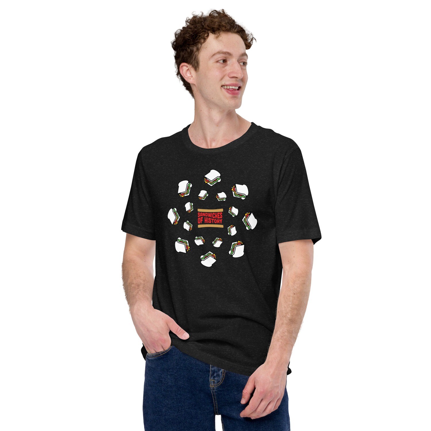 Expanding Universe of Sandwiches Short Sleeved Unisex T-shirt