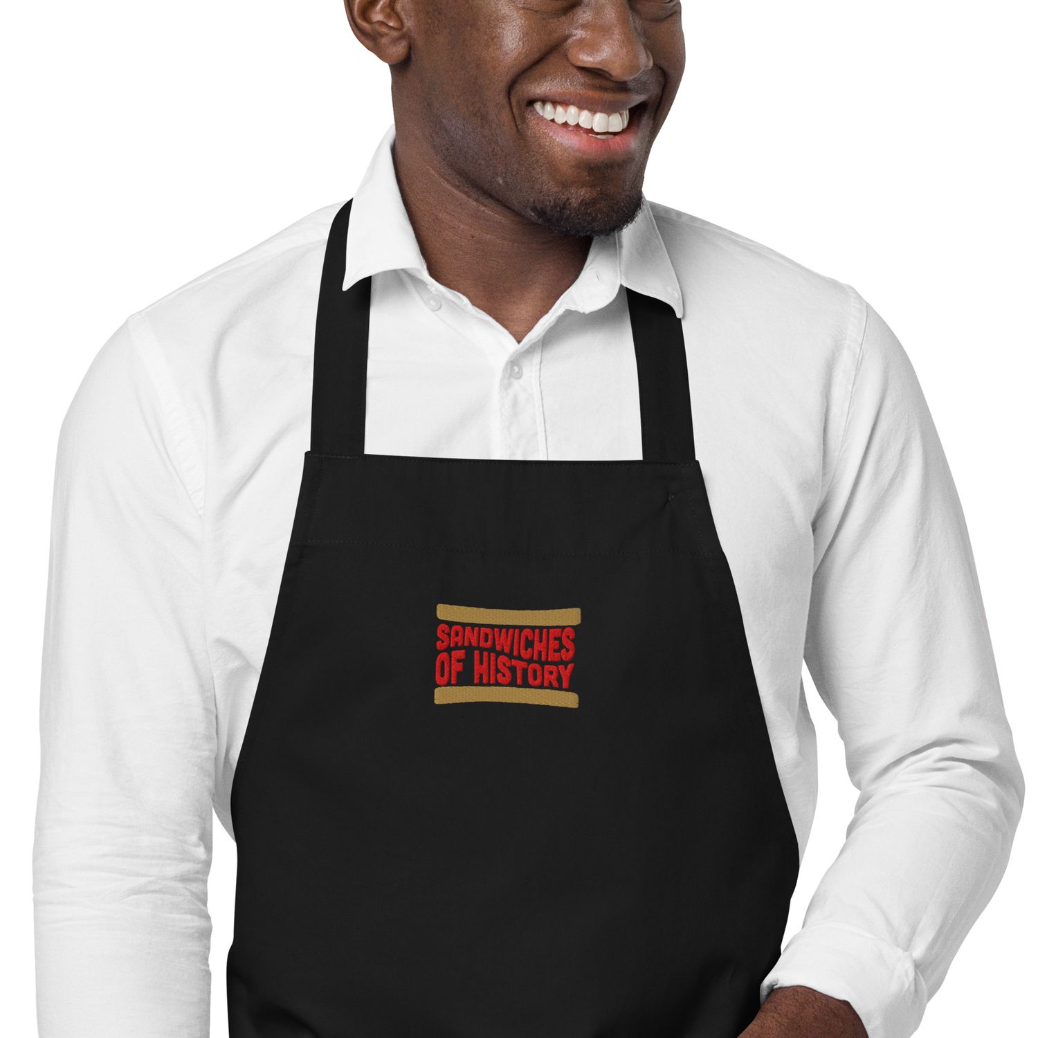 Sandwiches of History - the organic cotton apron