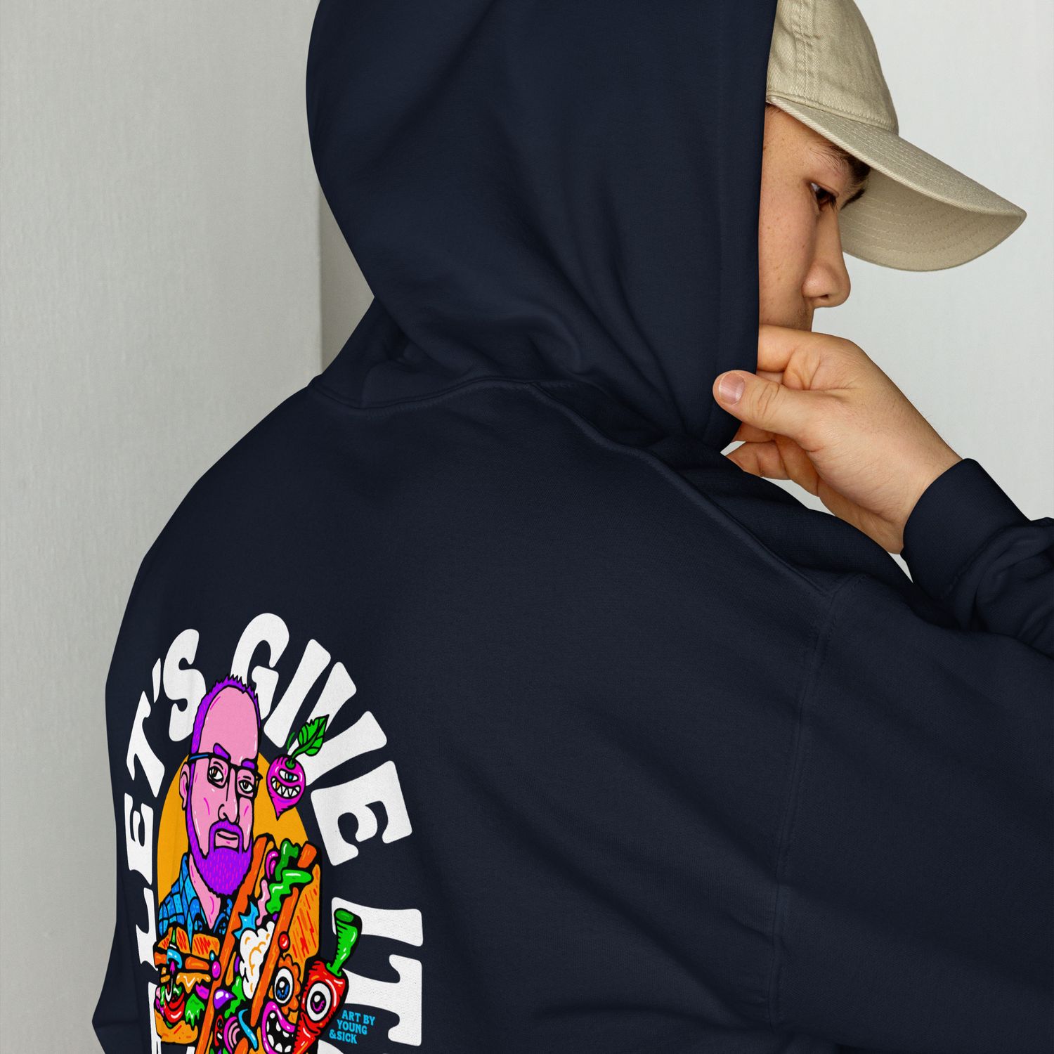 Young &amp; Sick Let's Give This a Go! Unisex Hoodie