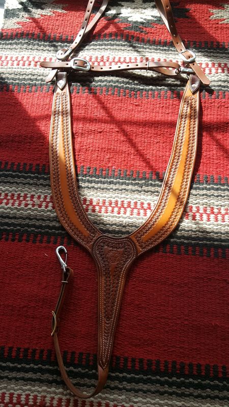 Pulling Collar - Border Stamped