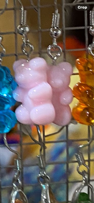 Lite Pink Gummy Best Earrings