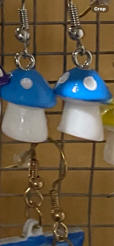 Mushroom Earrings