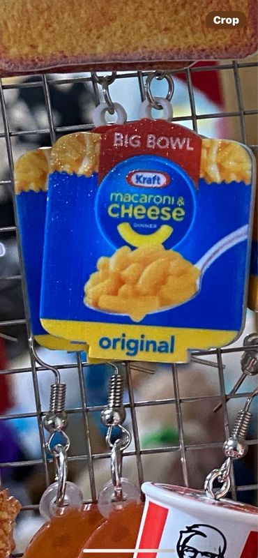 Mac And Cheese Earrings