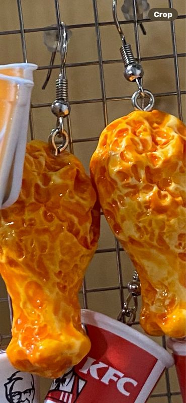 Chicken Leg Earrings