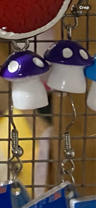 Mushroom Earrings