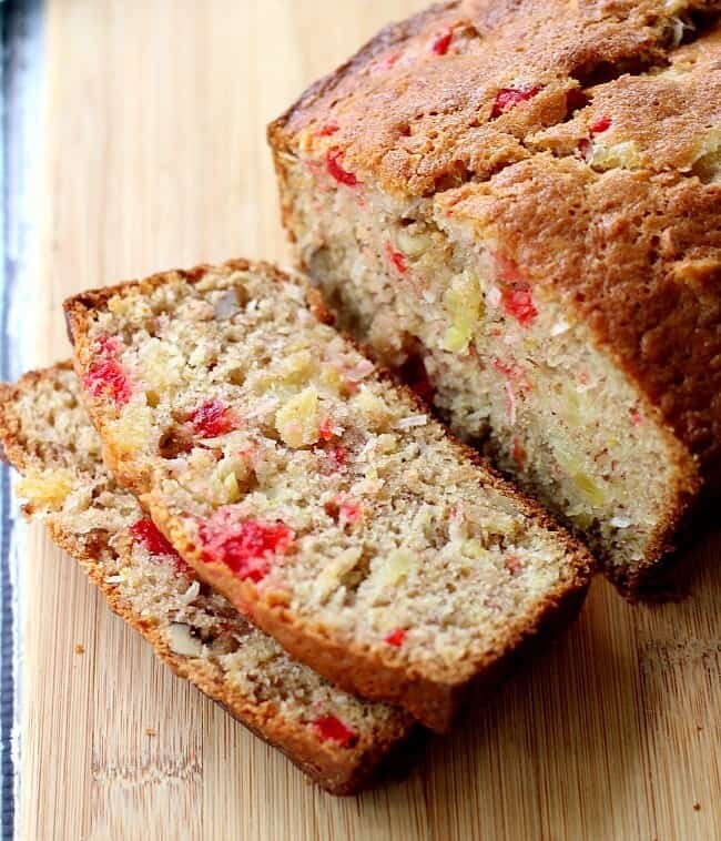 Hawaiian Banana Nut Bread