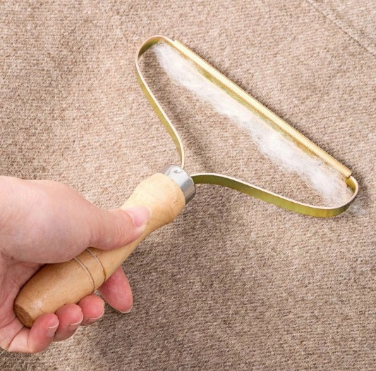 Portable Manual Hair Removal  Shaver Brush Tool