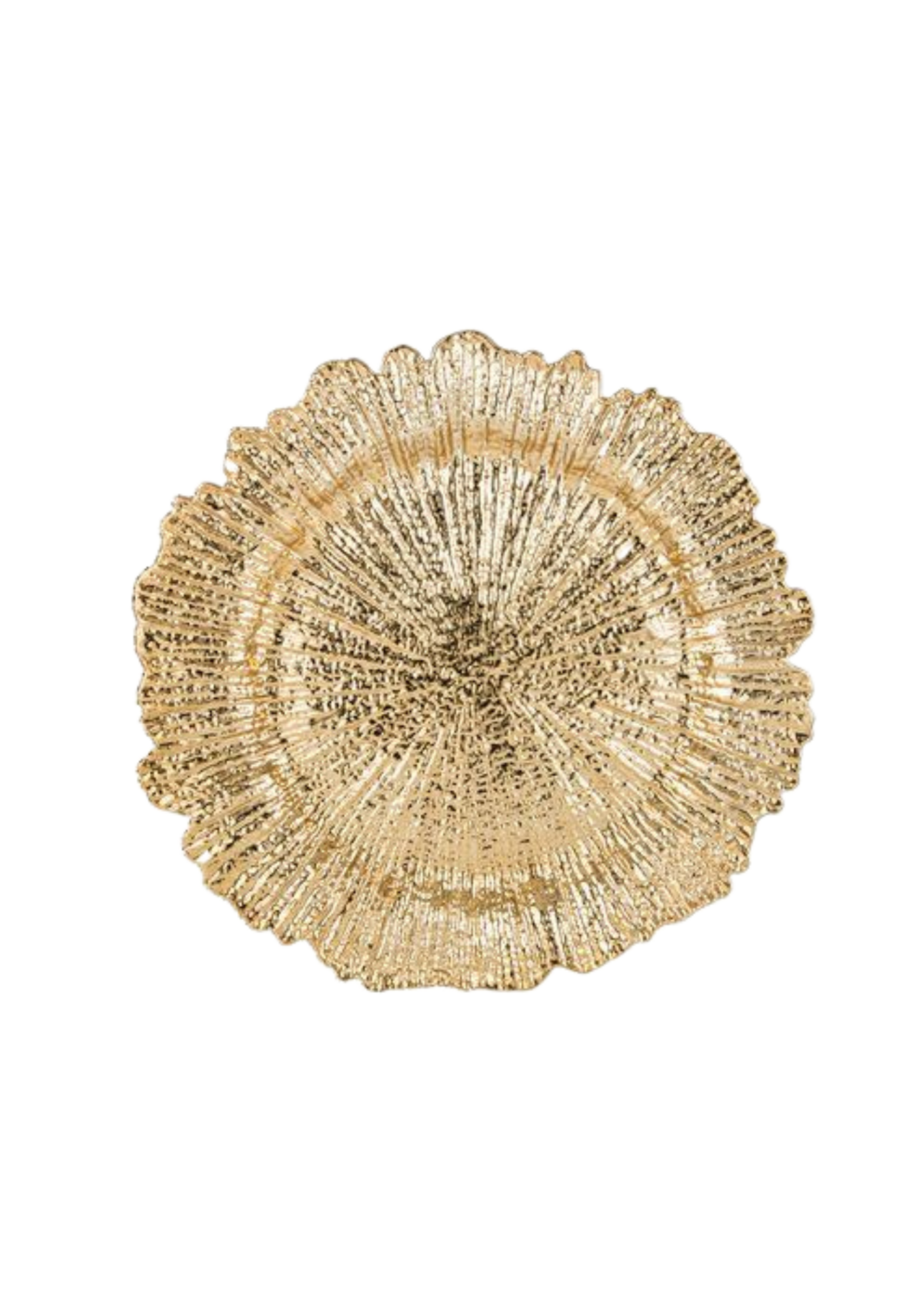 Gold Reef Charger Plate