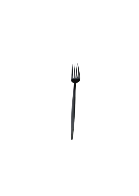 Modern Black Flatware (Salad Fork)
